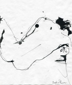 nu encre de chine sophie plouvier