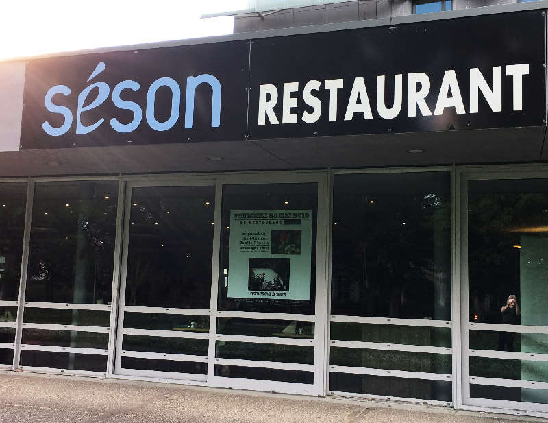 exposition de mes photos au restaurant Séson - Nogent sur Oise