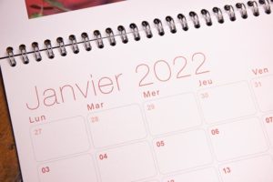 calendrier 2022 Sophie Plouvier