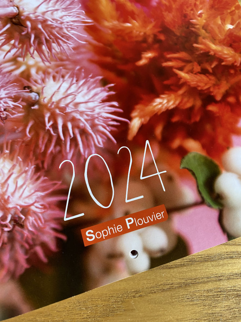calendrier 2024 Sophie Plouvier