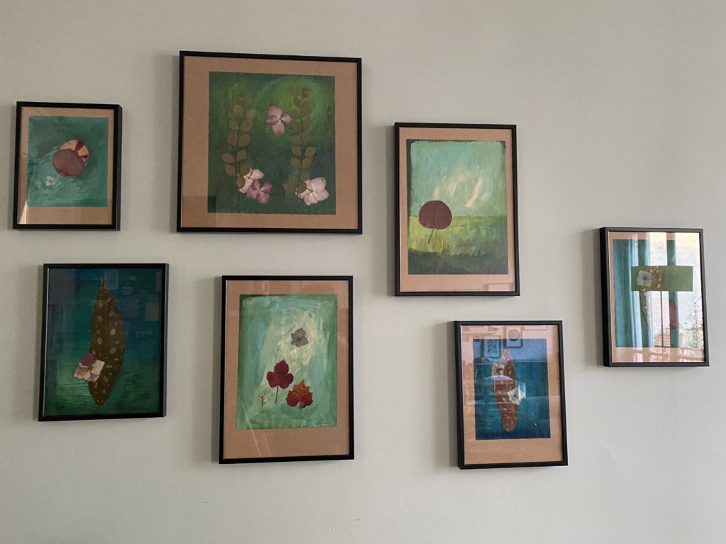 TAbleaux Fleurs séchées Sophie Plouvier