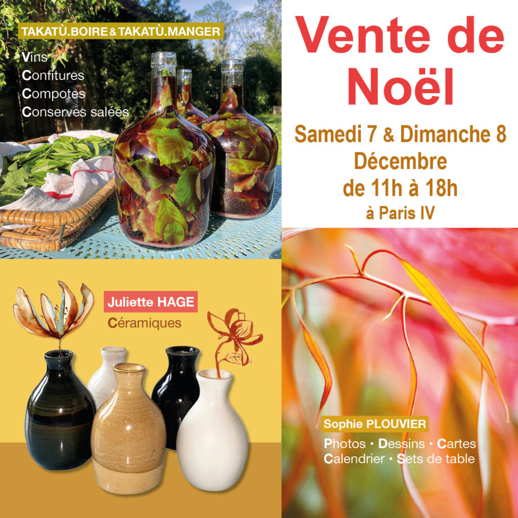 Flyer Vente De Noel - dec 2024