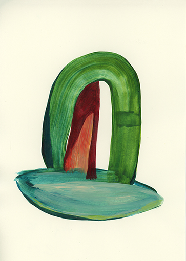 Peinture acrylique Arche - Sophie Plouvier