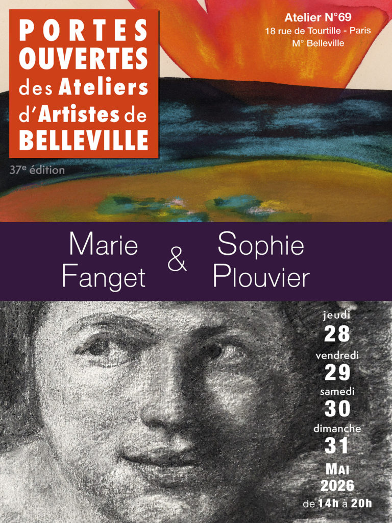 Affiche Expo Belleville marie Fanget et Sophie Plouvier